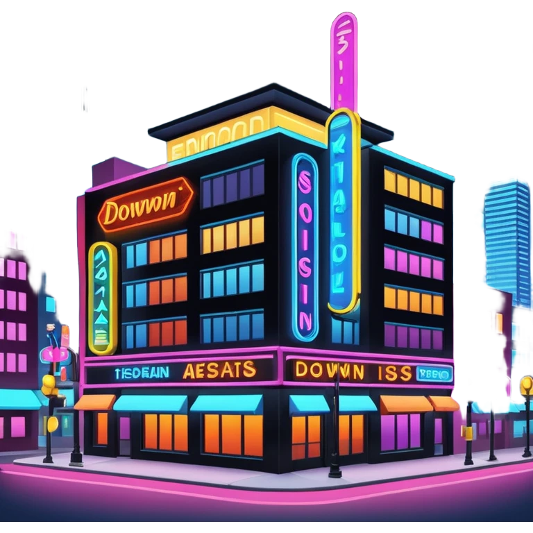 Aesthetic downtown  emoji