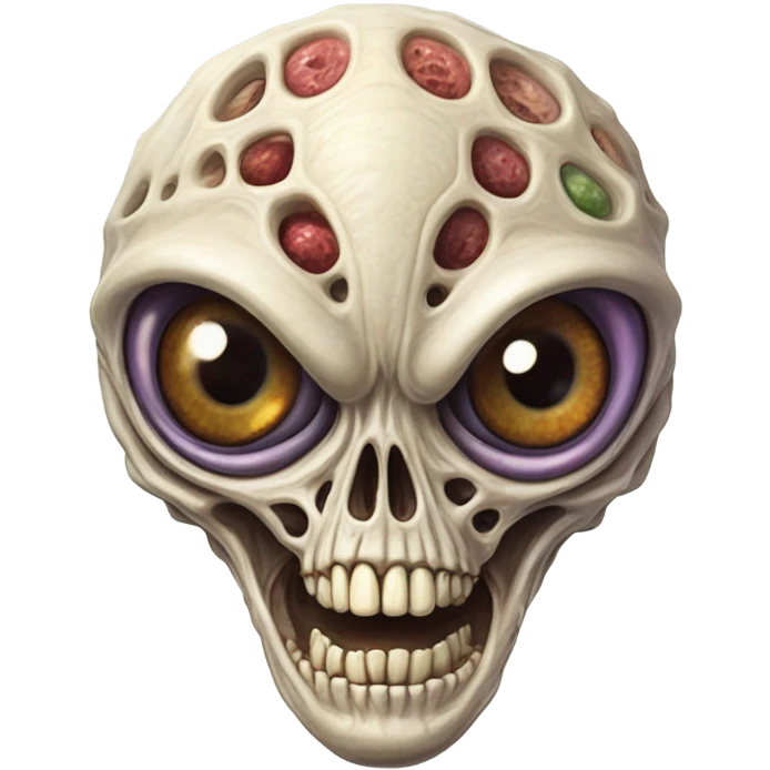 Alien cross section  emoji