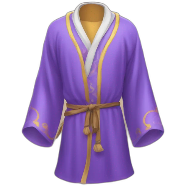 Raiponce robe emoji