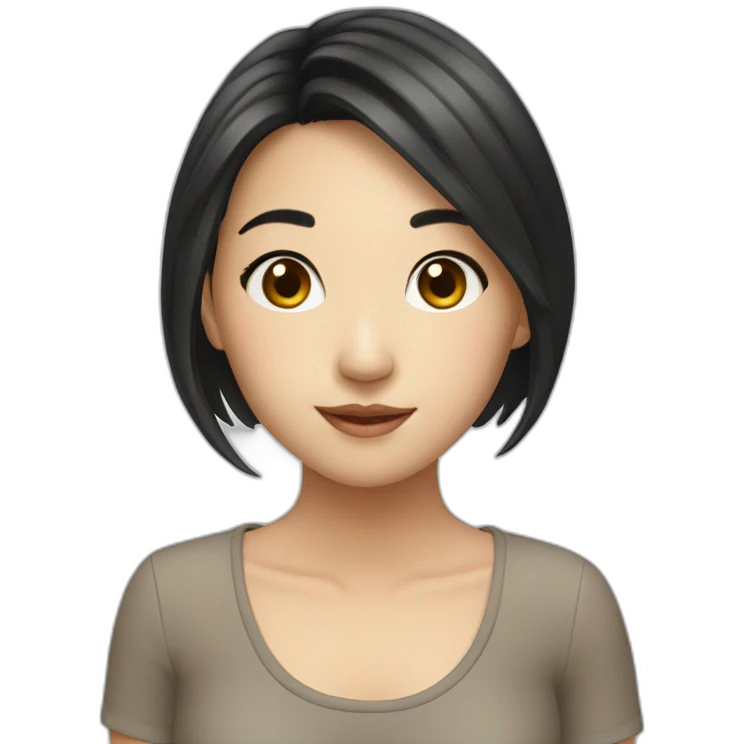 Pretty Asian Girl emoji