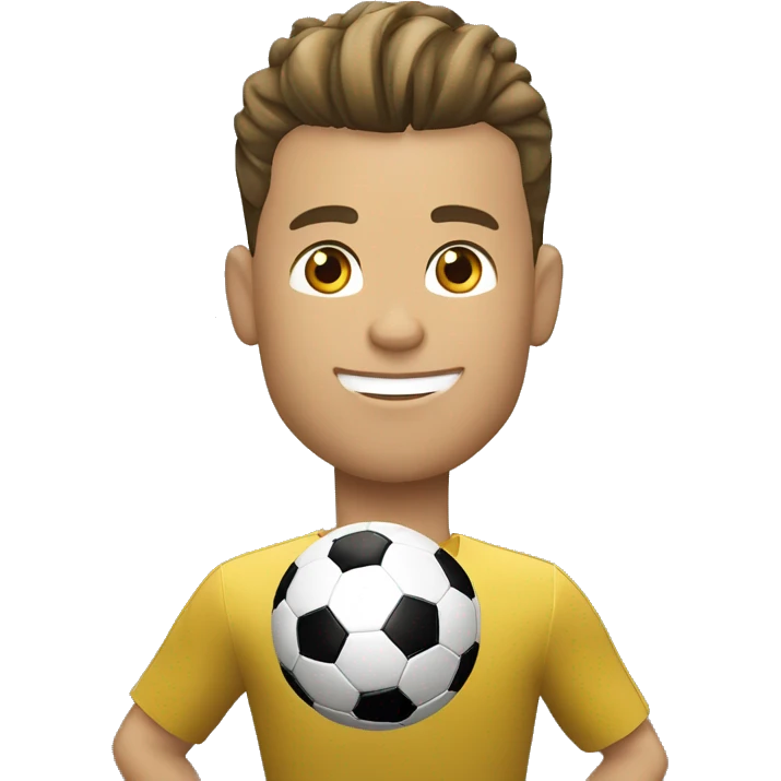 Christiano Ronaldo qui gagne le ballon d’or emoji