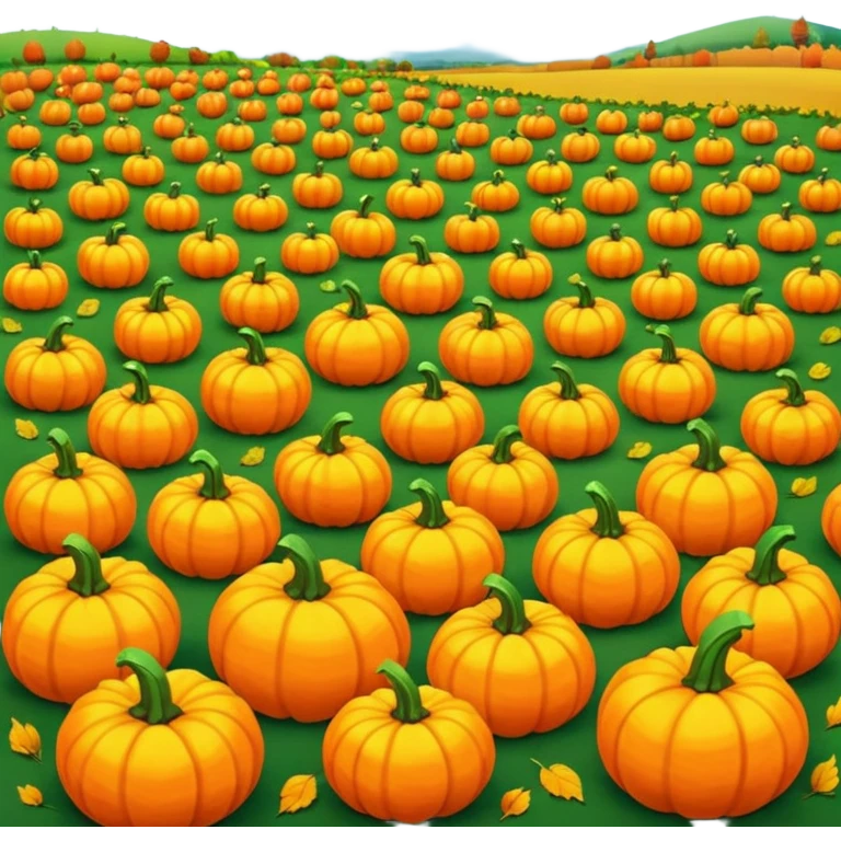 Pumpkin patch emoji