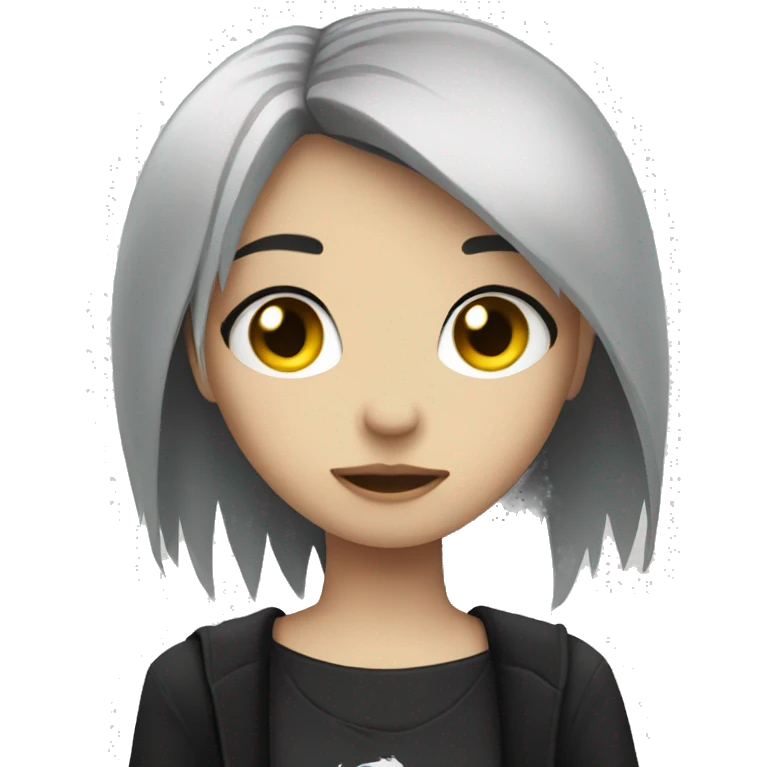 Emo girl emoji