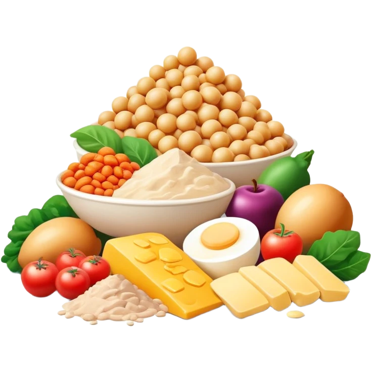 Protein food emoji