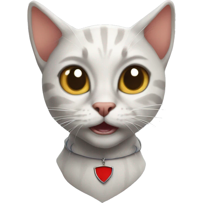 Spider man cat emoji