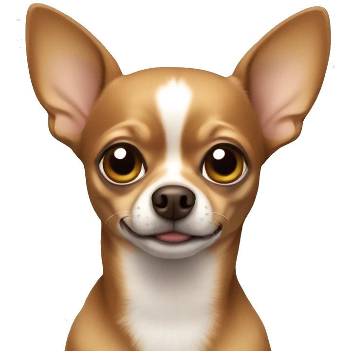Brown chihuahua emoji
