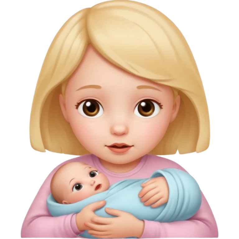 little newborn baby girl emoji