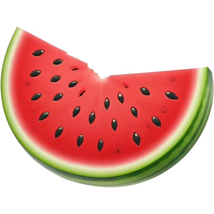half watermelon emoji