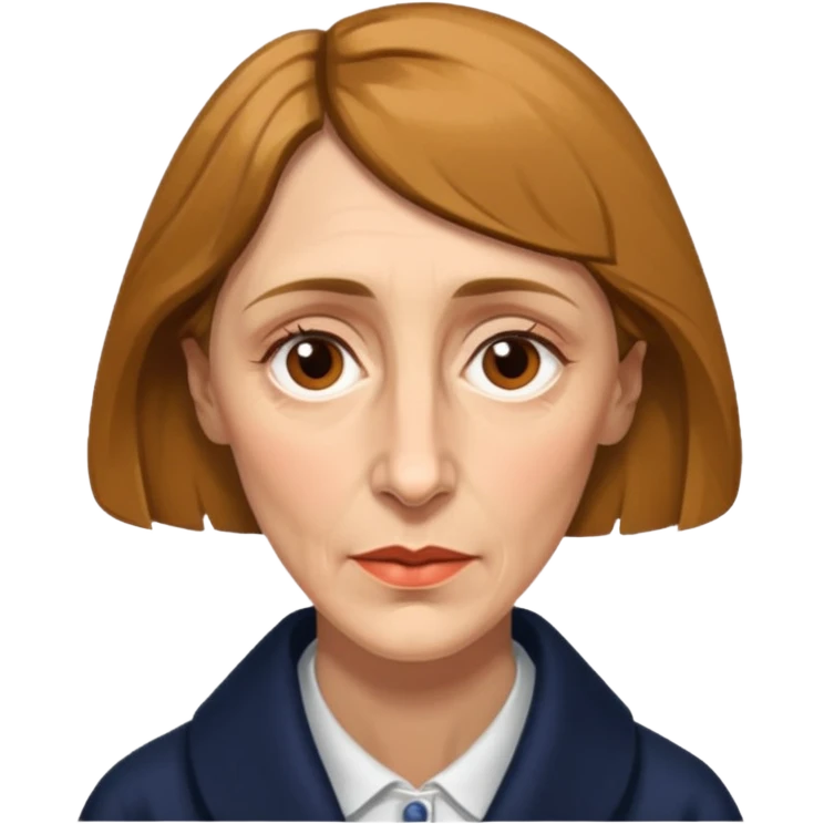 Virginia woolf emoji