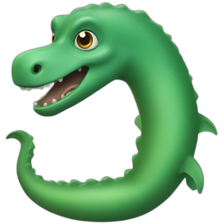 Loch Ness monster emoji