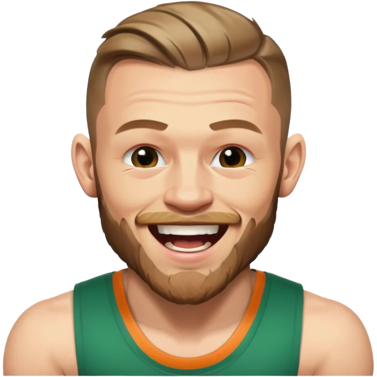 CONOR MCGREGOR LAUGHING emoji
