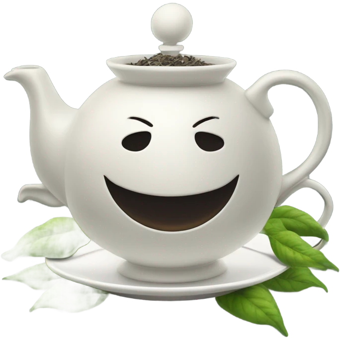 Clock that tea emoji