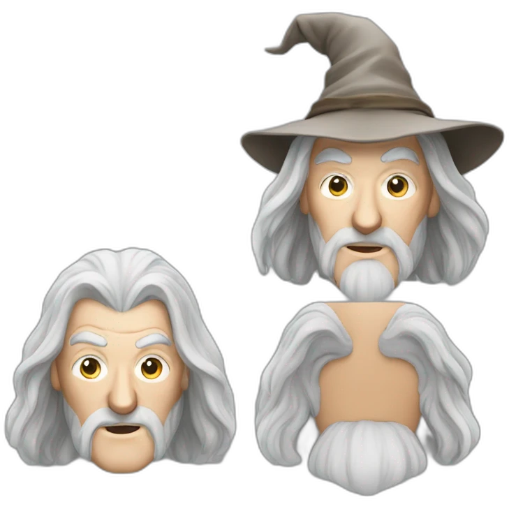 gandalf face emoji