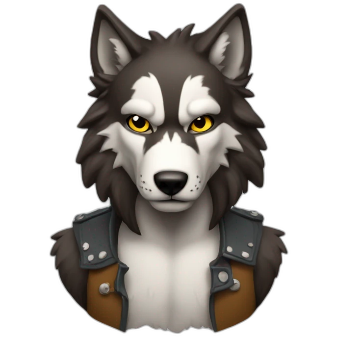 Lobo con piel de obeja emoji