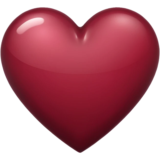 heart burgundy emoji