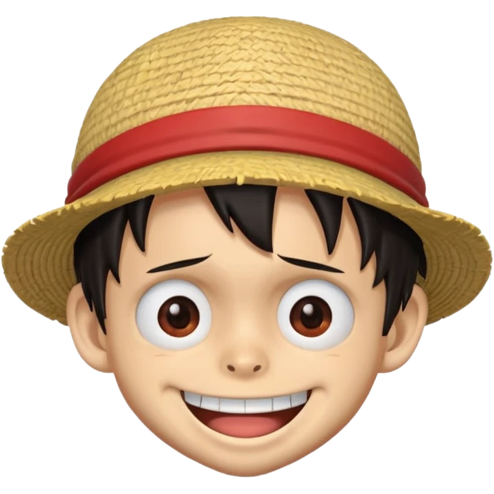 Make luffy emoji emoji