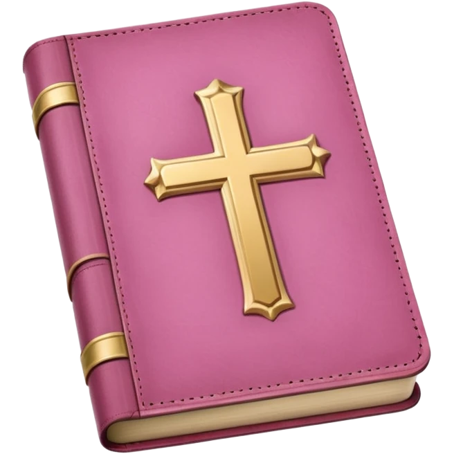 Pink Bible emoji