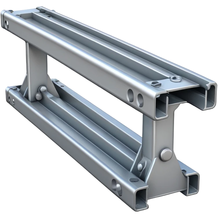 I-beam steel girder for construction emoji
