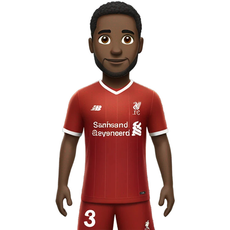 Soccer player from liver pool  emoji