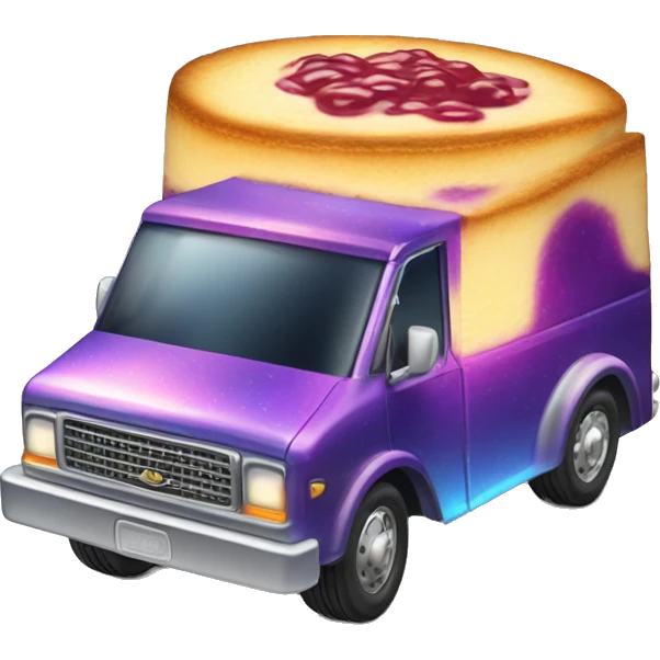 Fiery hot Blueberry Cheesecake holographic hot wheel food taco hot salsa truck emoji