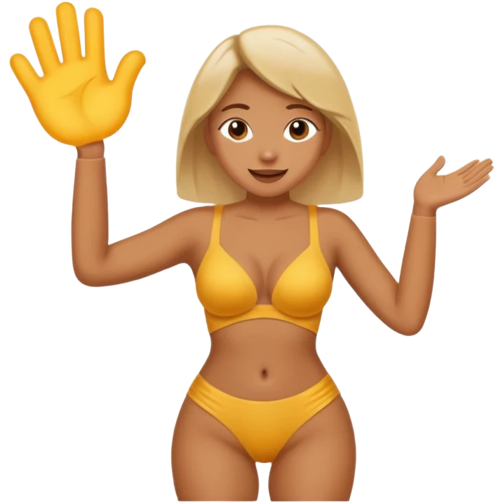 booty clapping and jiggling emoji