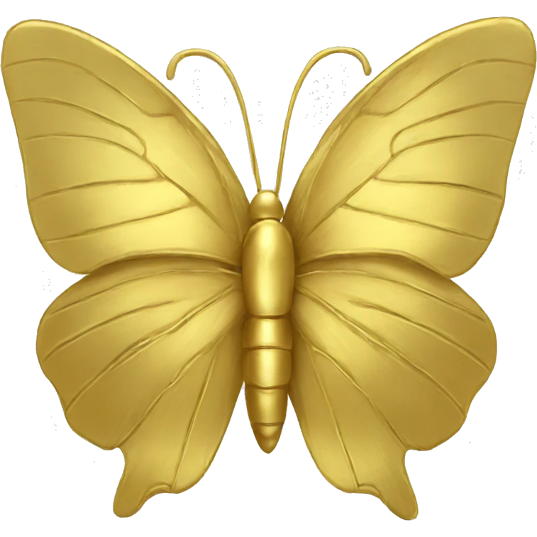 un golden con alas de mariposa emoji