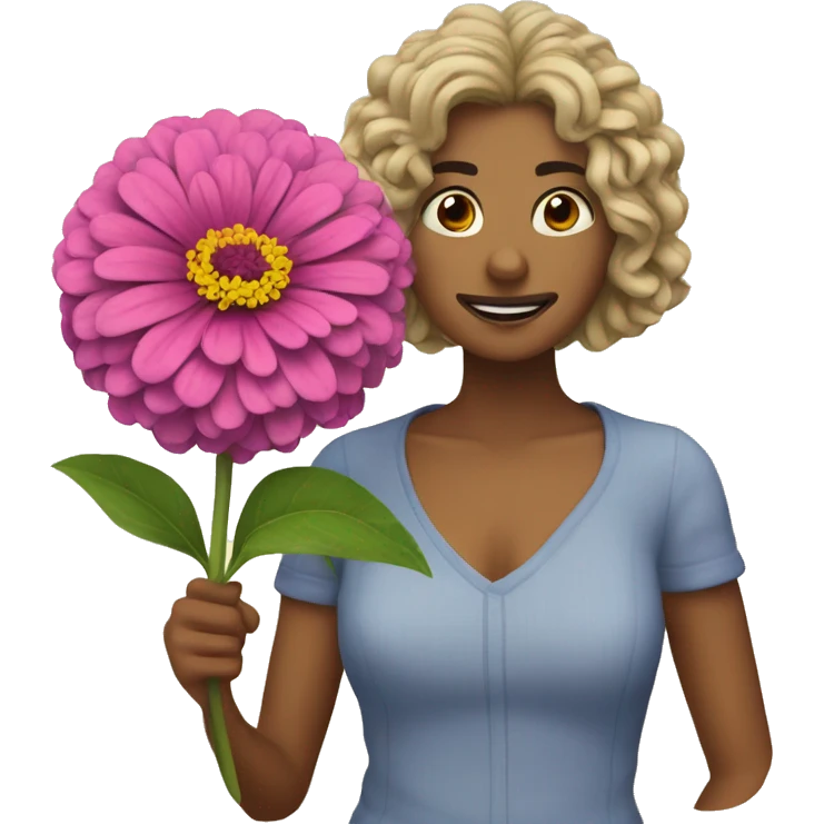 Zinnia emoji