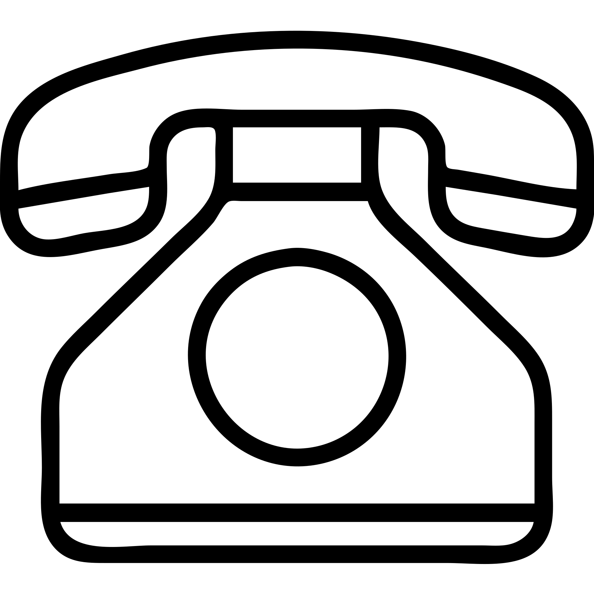 black telephone, vintage phone emoji