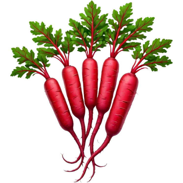 red horseradish emoji