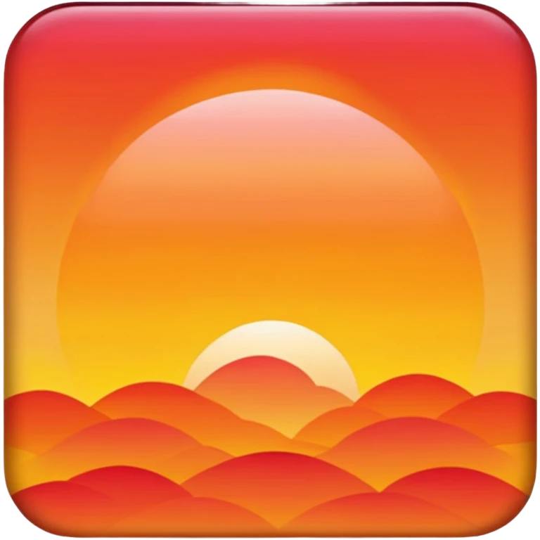  sunset emoji