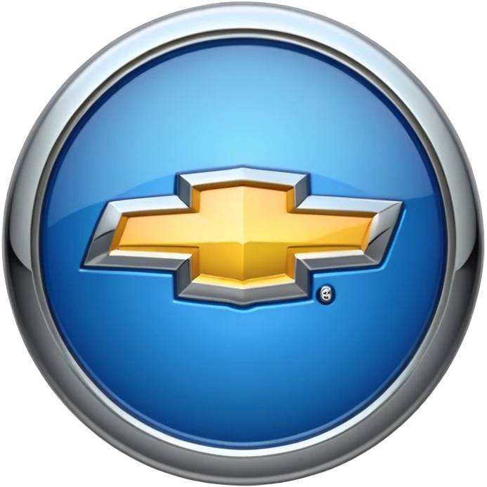 only chevy logo on a black backgroundno car emoji