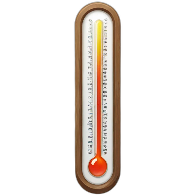 thermometer emoji