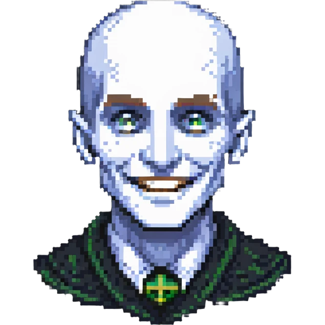 smiling Voldemort emoji