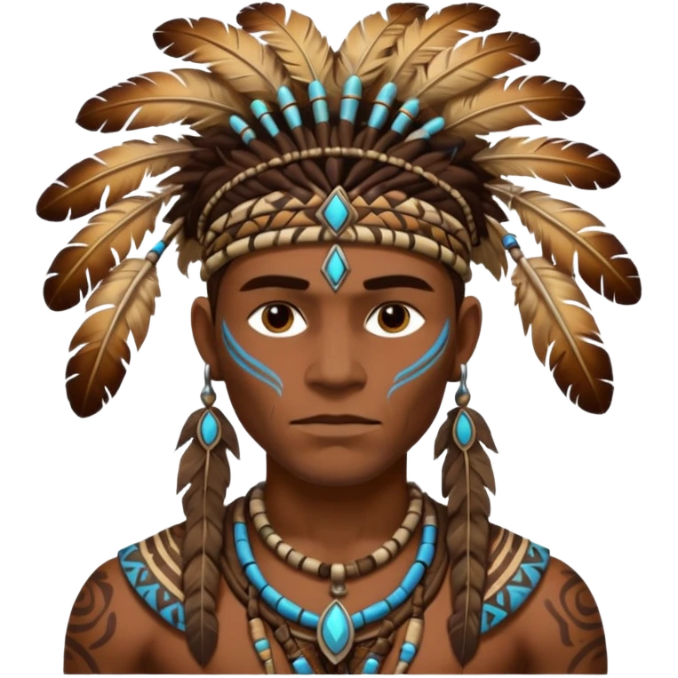 elemental tribal man emoji