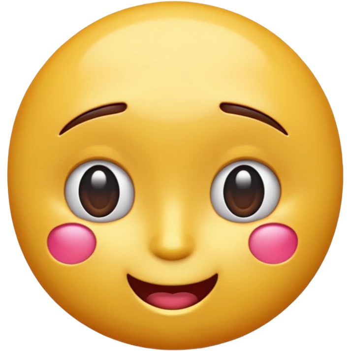 3D render of the 😳 emoji, WhatsApp style, glossy and vibrant, realistic lighting, soft gradient background, high-quality and expressive.

 emoji