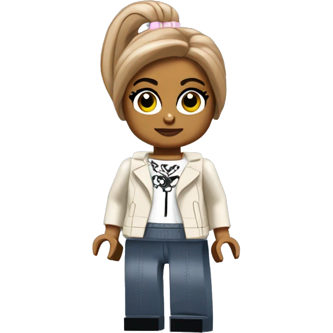 ARIANA GRANDE lego full body emoji