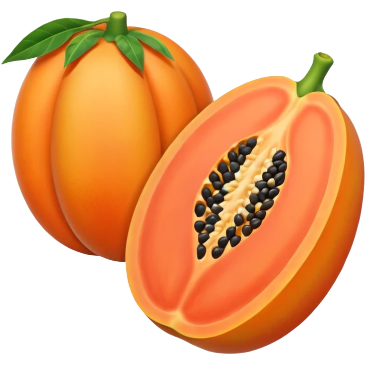Papaya emoji emoji