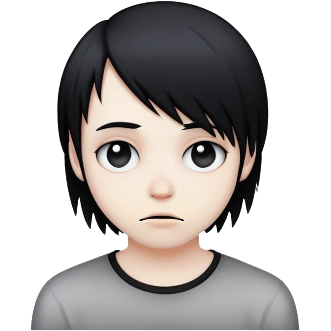 Emo face emoji