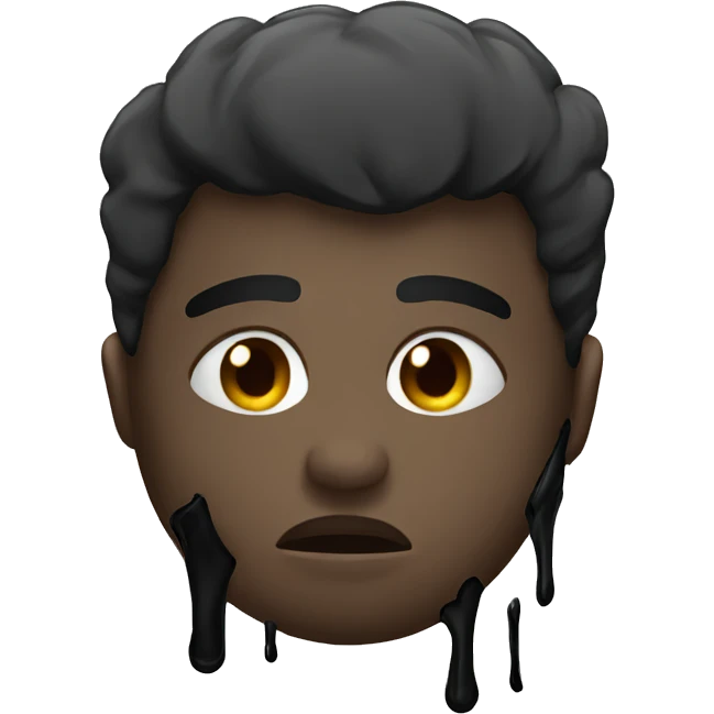 Black broken  heart emoji
