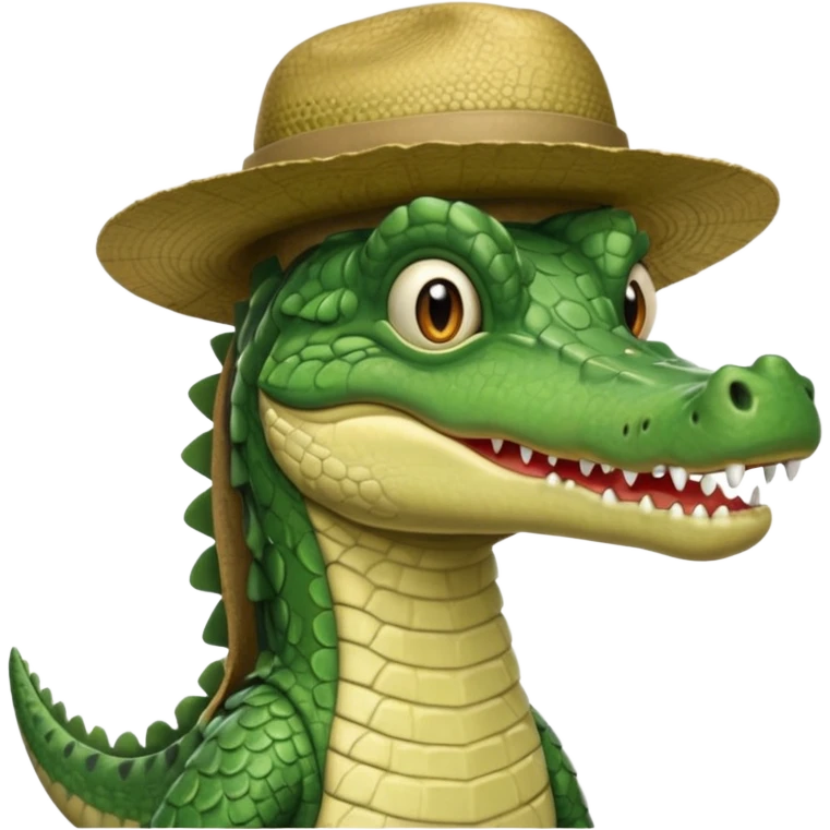 explorer crocodile emoji