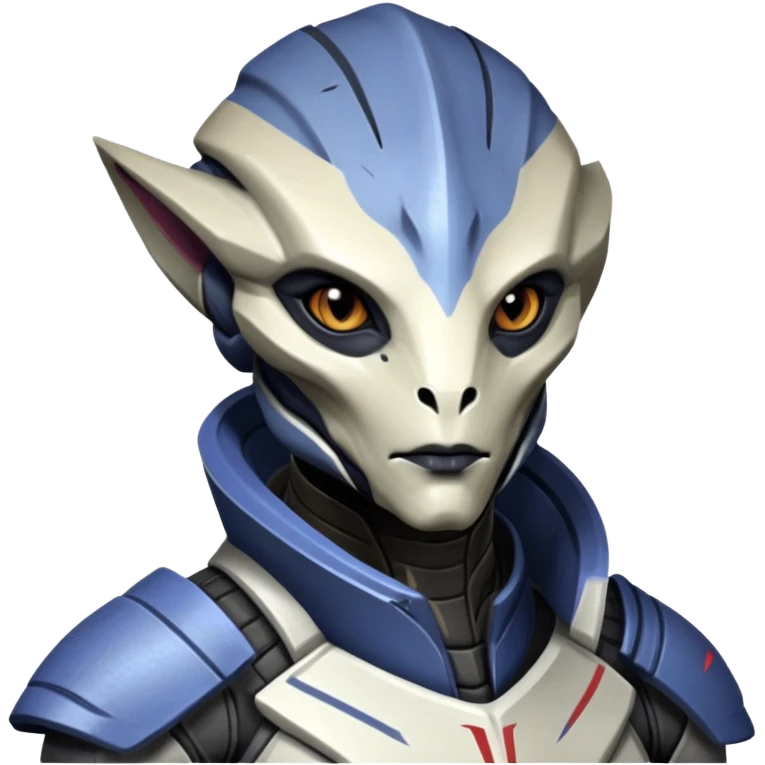 turian alien from Mass Effect emoji