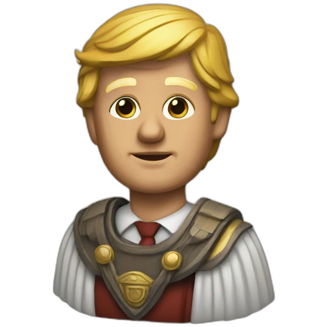 Donald trump roman man  emoji
