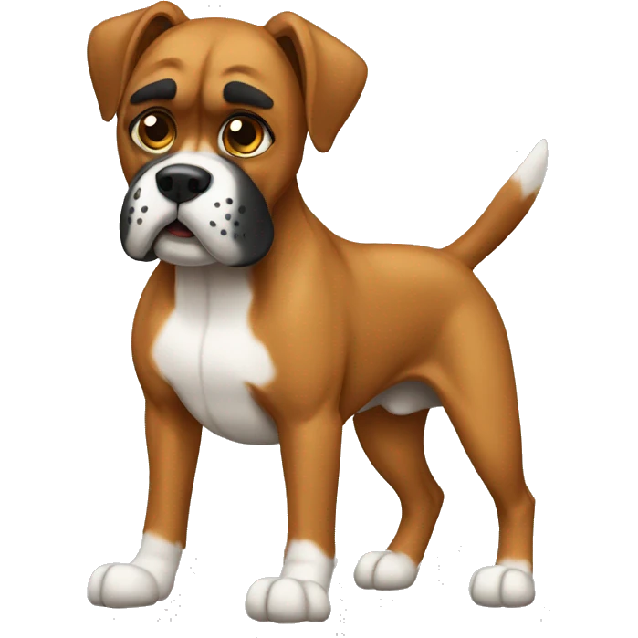 Perros boxer emoji