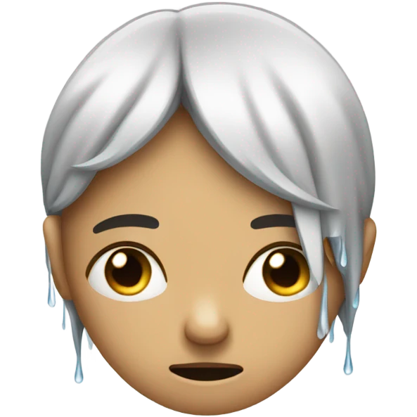 Sad and cry emoji