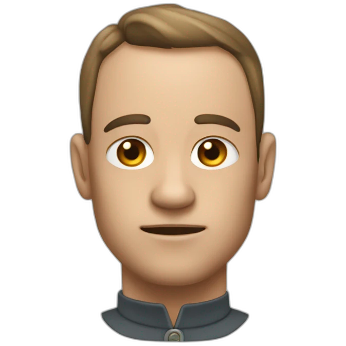 Perdón with Big ear instado of heaf emoji
