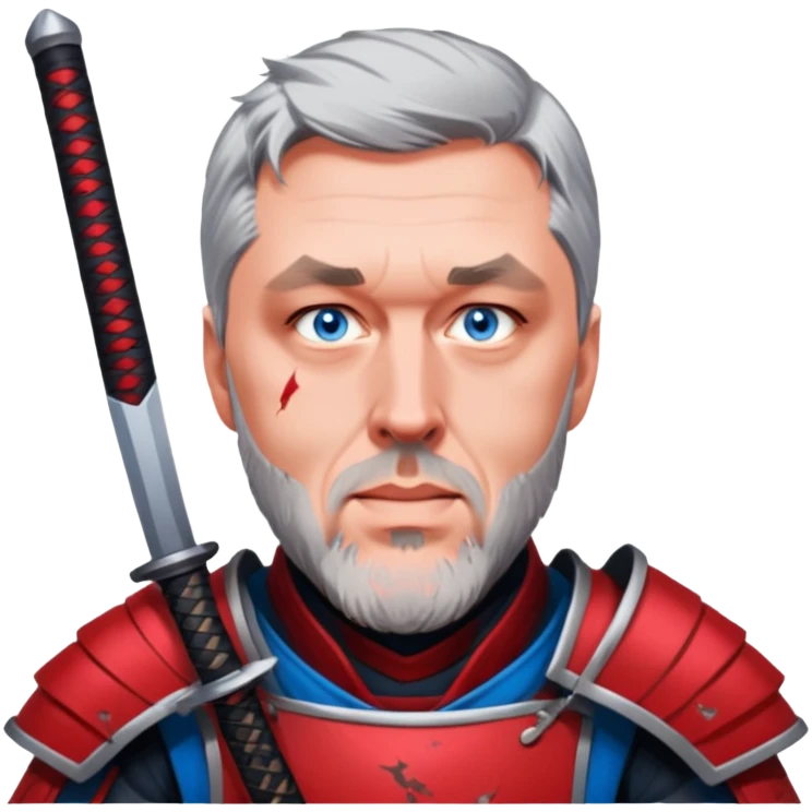 Battle-Ready Samurai emoji