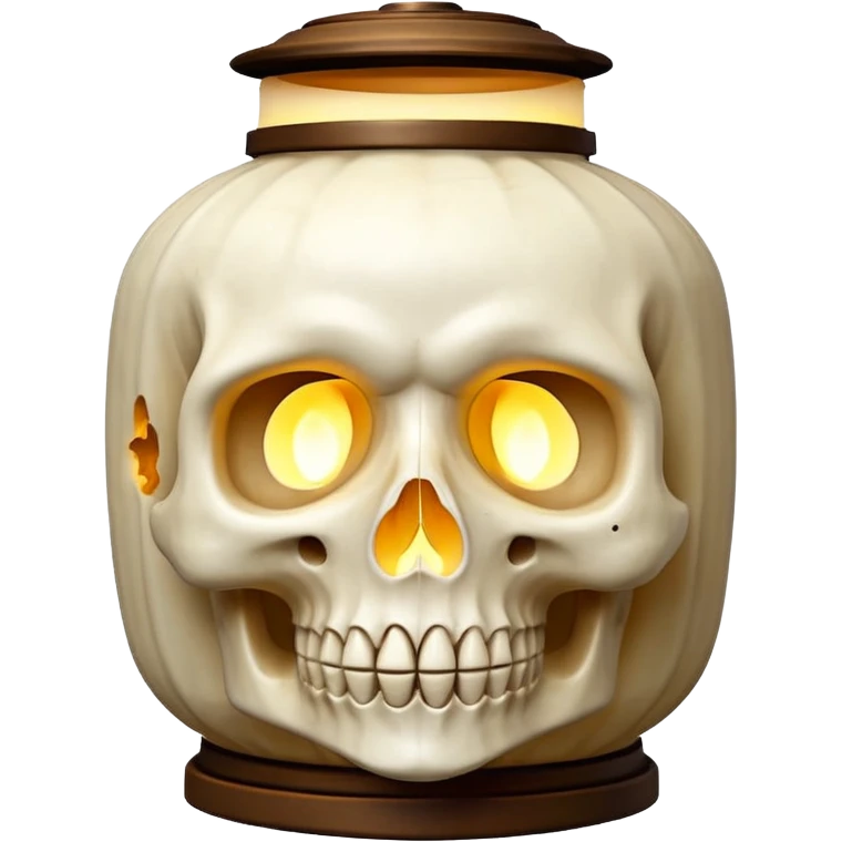 Skull Lantern emoji