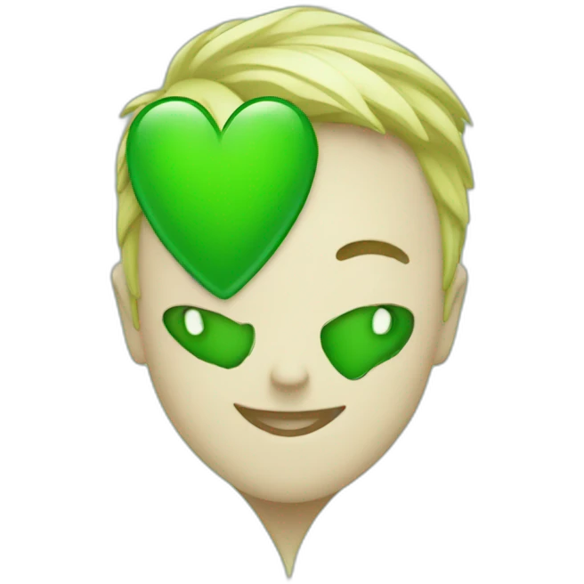 Green heart emoji