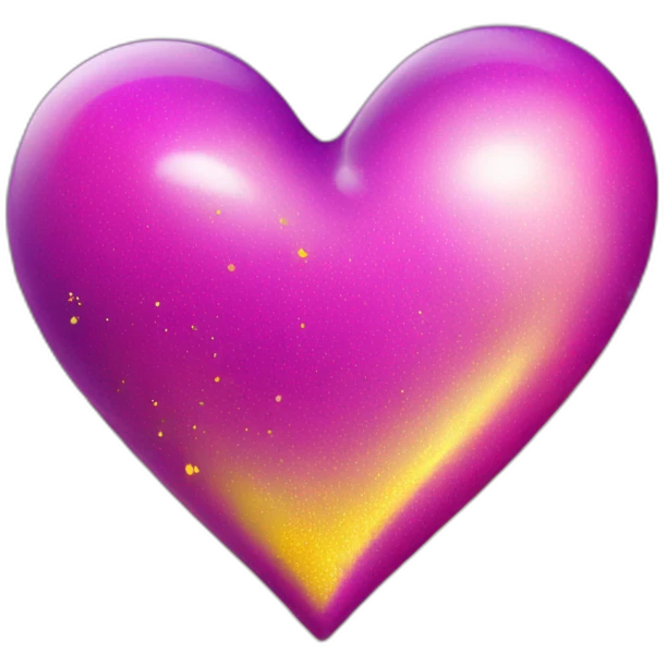 pink-and-purple-heart-with-yellow-sparkles emoji