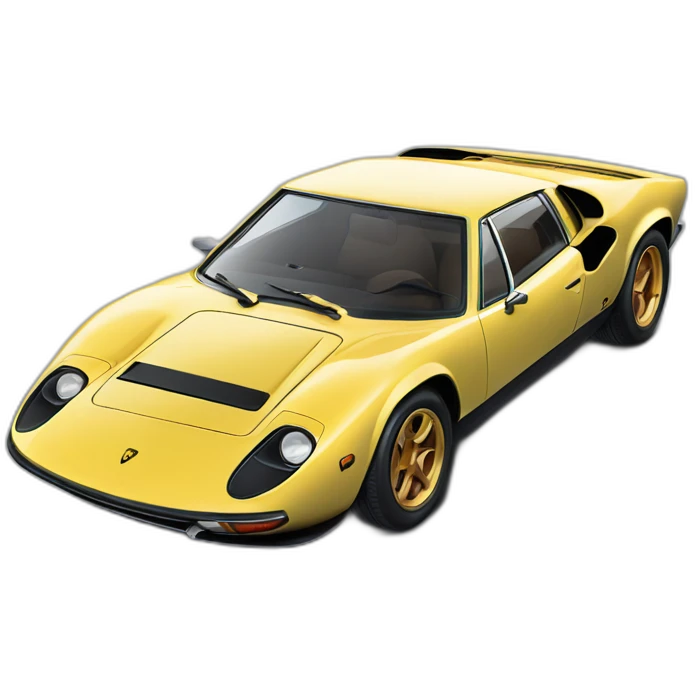 Lamborghini Miura emoji